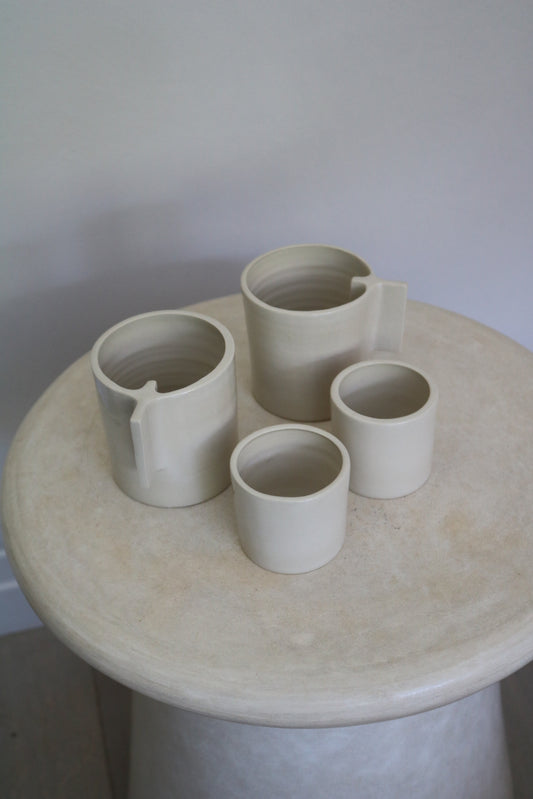 Luzía Coffee Mug - Ecru