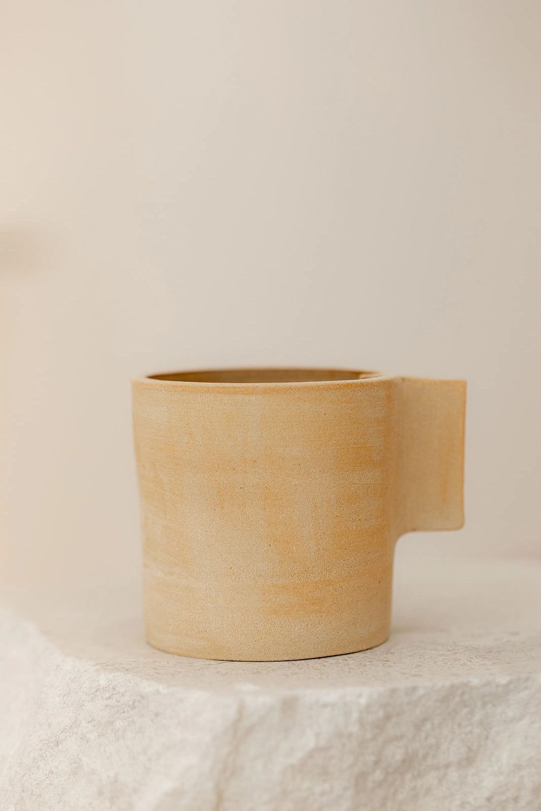 Mélange – Tea/Coffee Mug with Handle - Honey (Raw)
