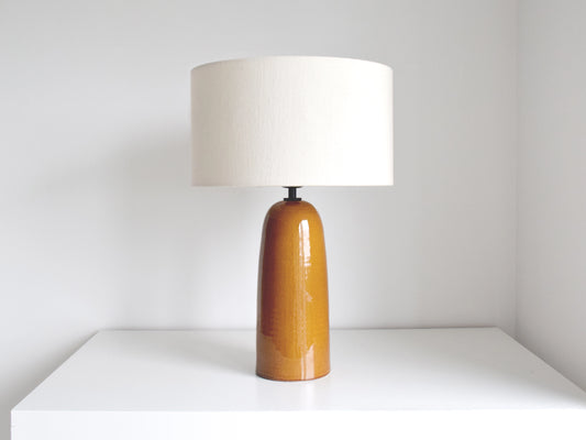 Luna Amber – Limited Edition Handcrafted Table Lamp
